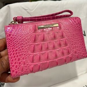 Brahmin Hibiscus Corie Wristlet